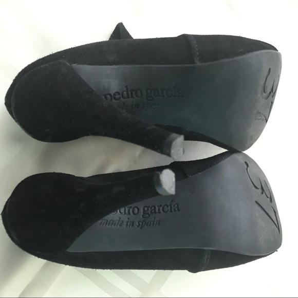 Pedro Garcia suede upper booties Sz 37 - Picture 9 of 11